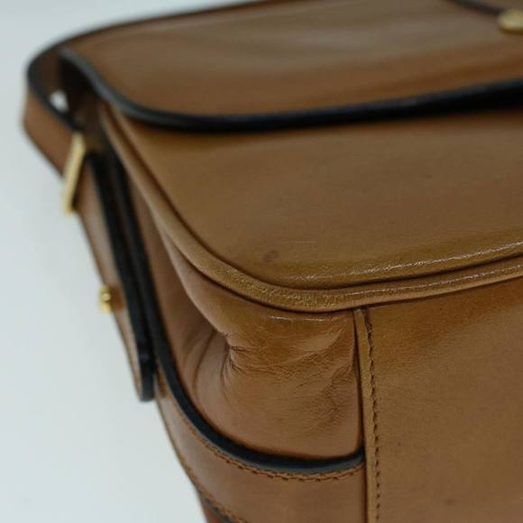 BALLY Shoulder Bag Leather Brown Auth ac2272 - Picture 8 of 16